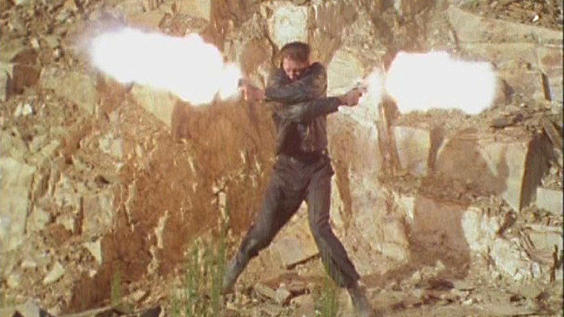 A Bullet in the Arse 2003 movie scene