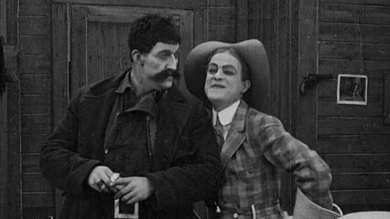 Algie, the Miner 1912 movie scene