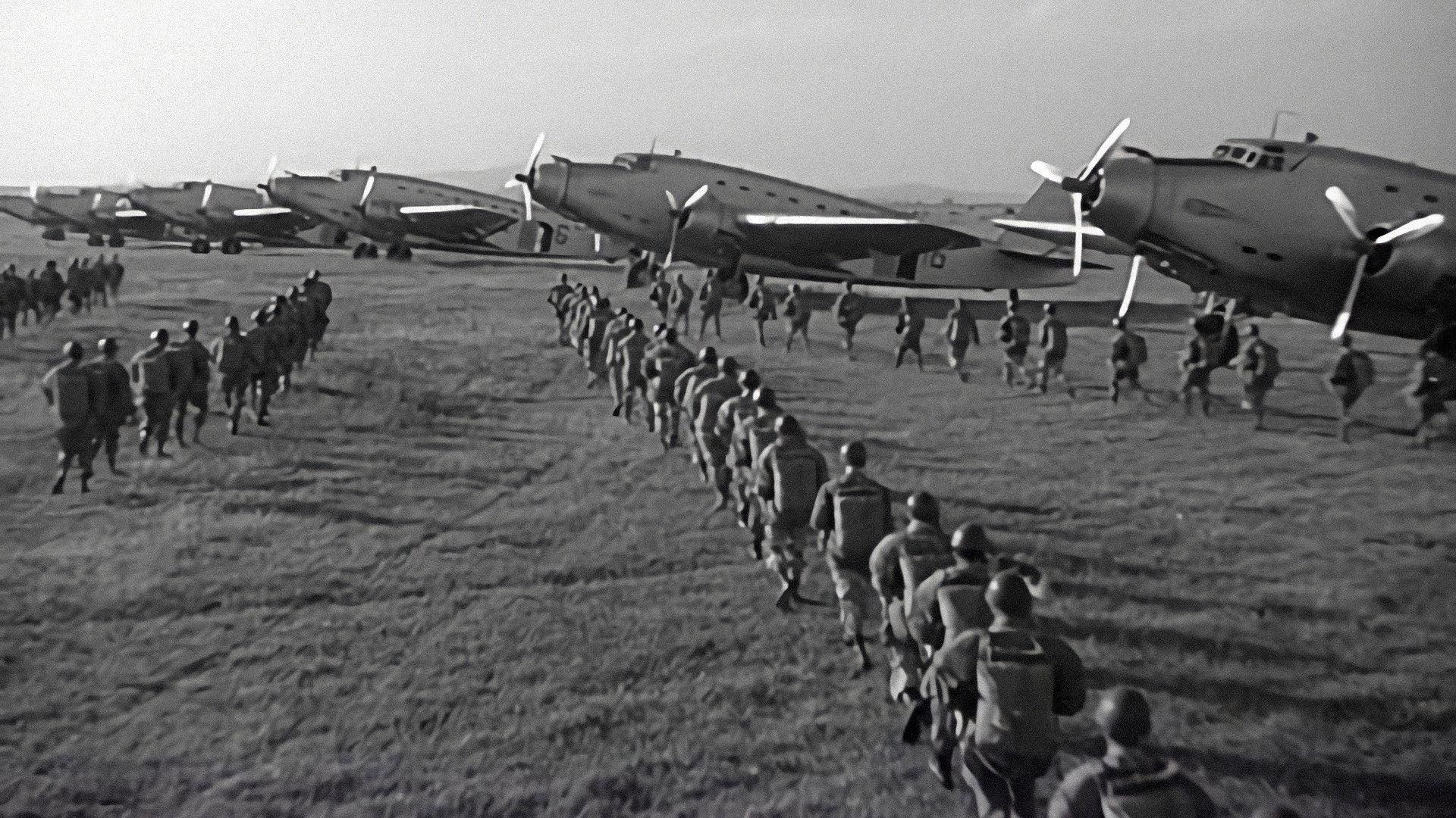 Divisione Folgore 1954 movie scene