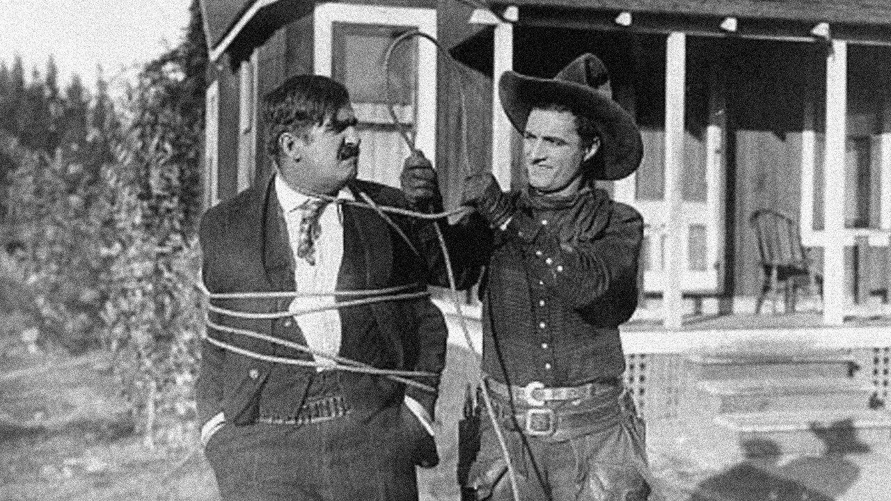 Hell-Roarin' Reform 1919 movie scene