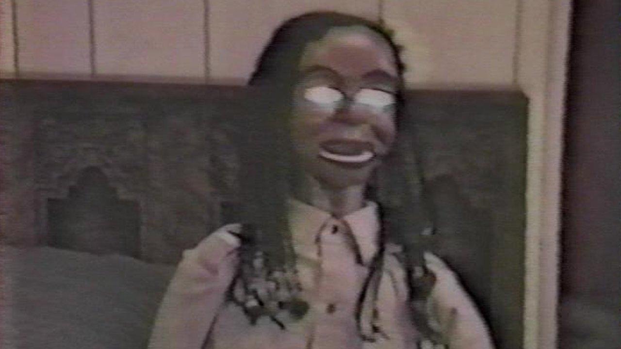 Black Devil Doll from Hell 1984 movie scene