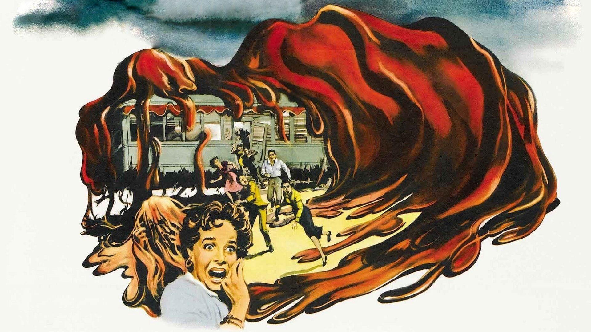 The Blob 1958 movie scene