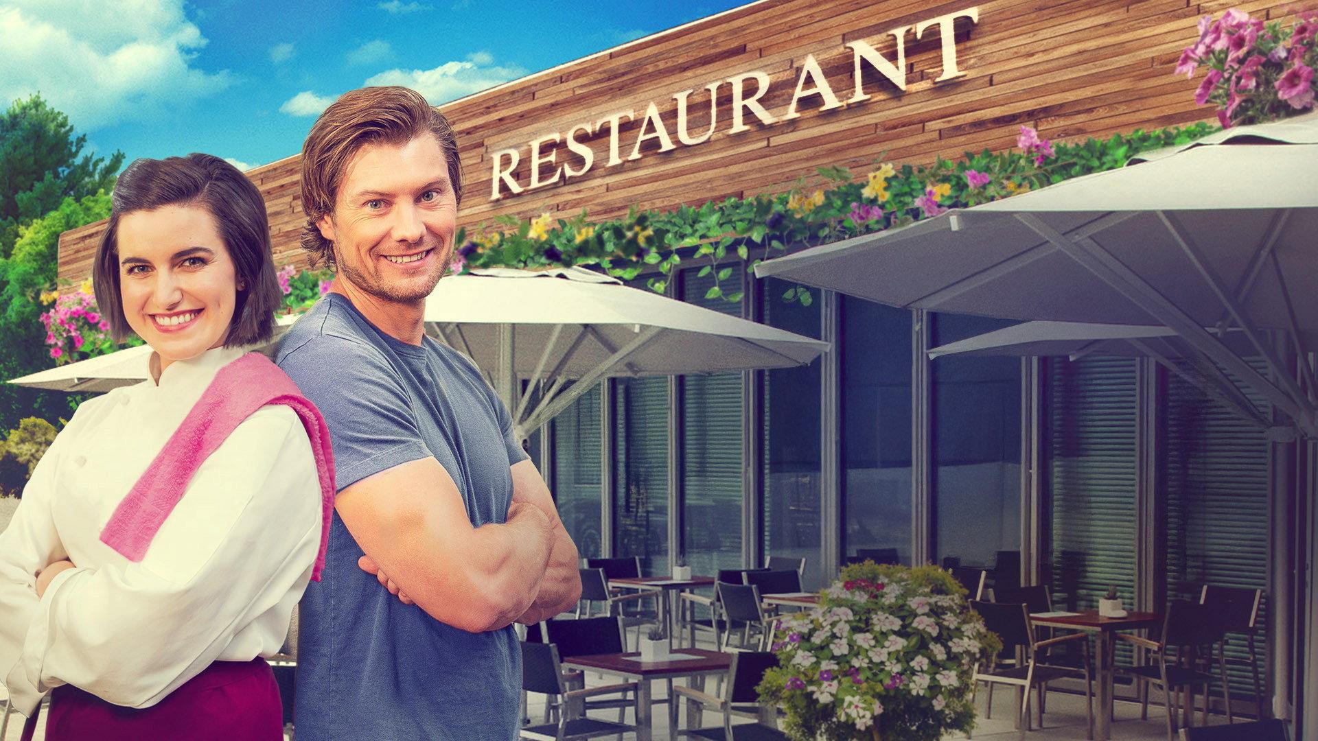 Love Served Here 2022 movie scene