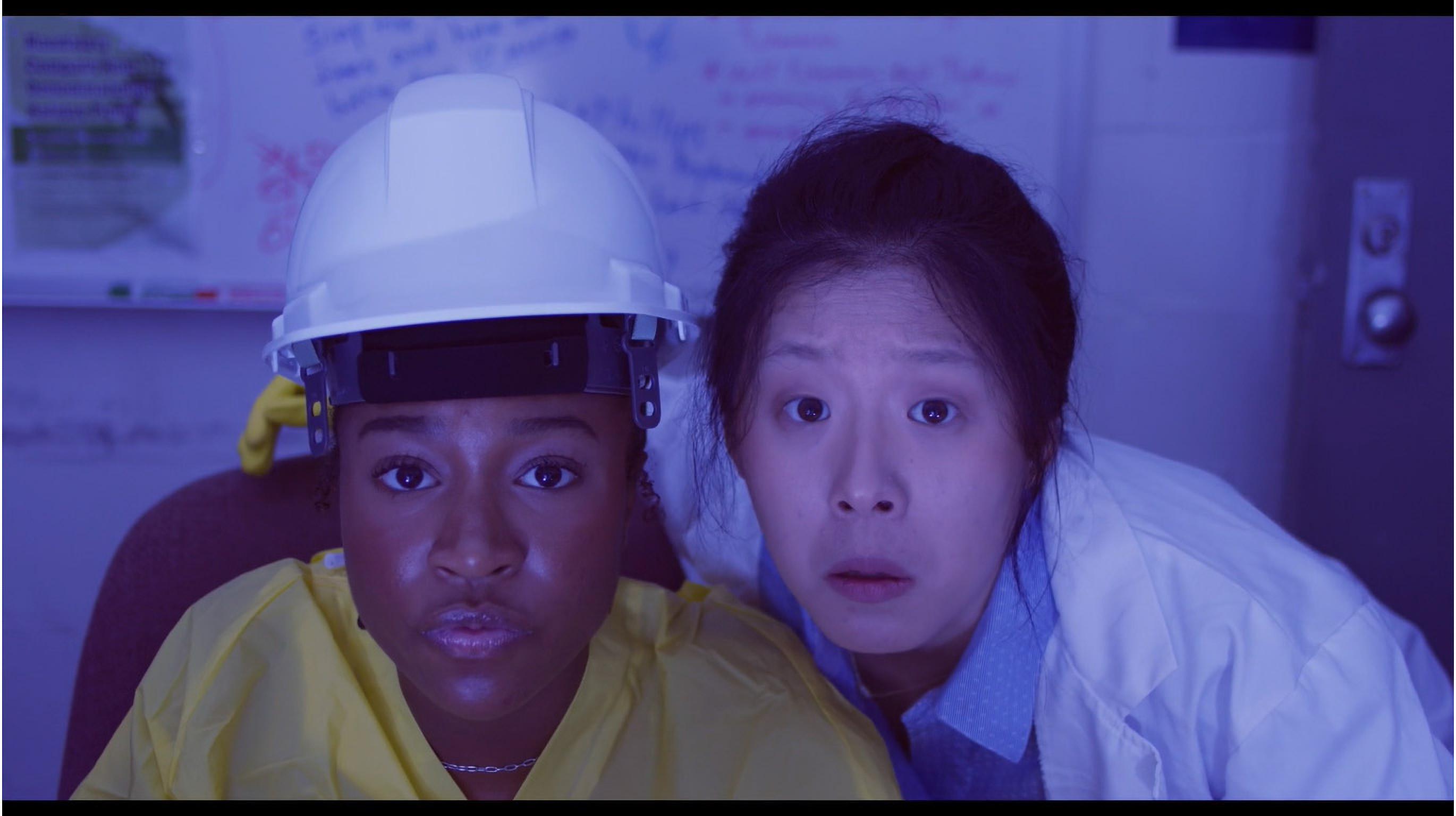 Becky and Francis Are in Deep $#!+ 2023 movie scene