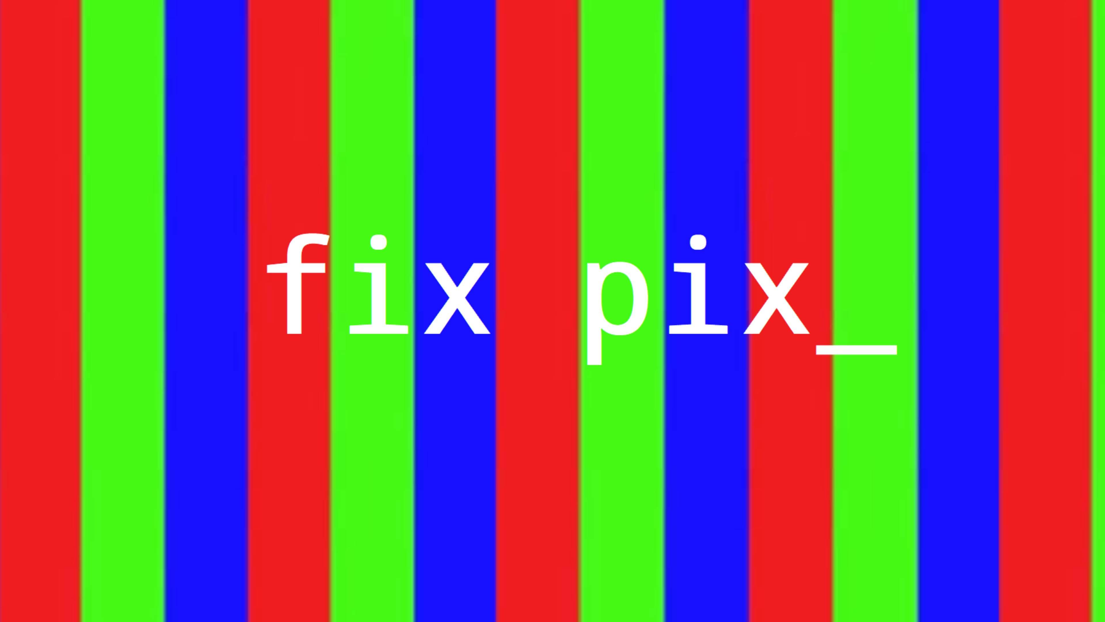 Fix Pix 2020 movie scene