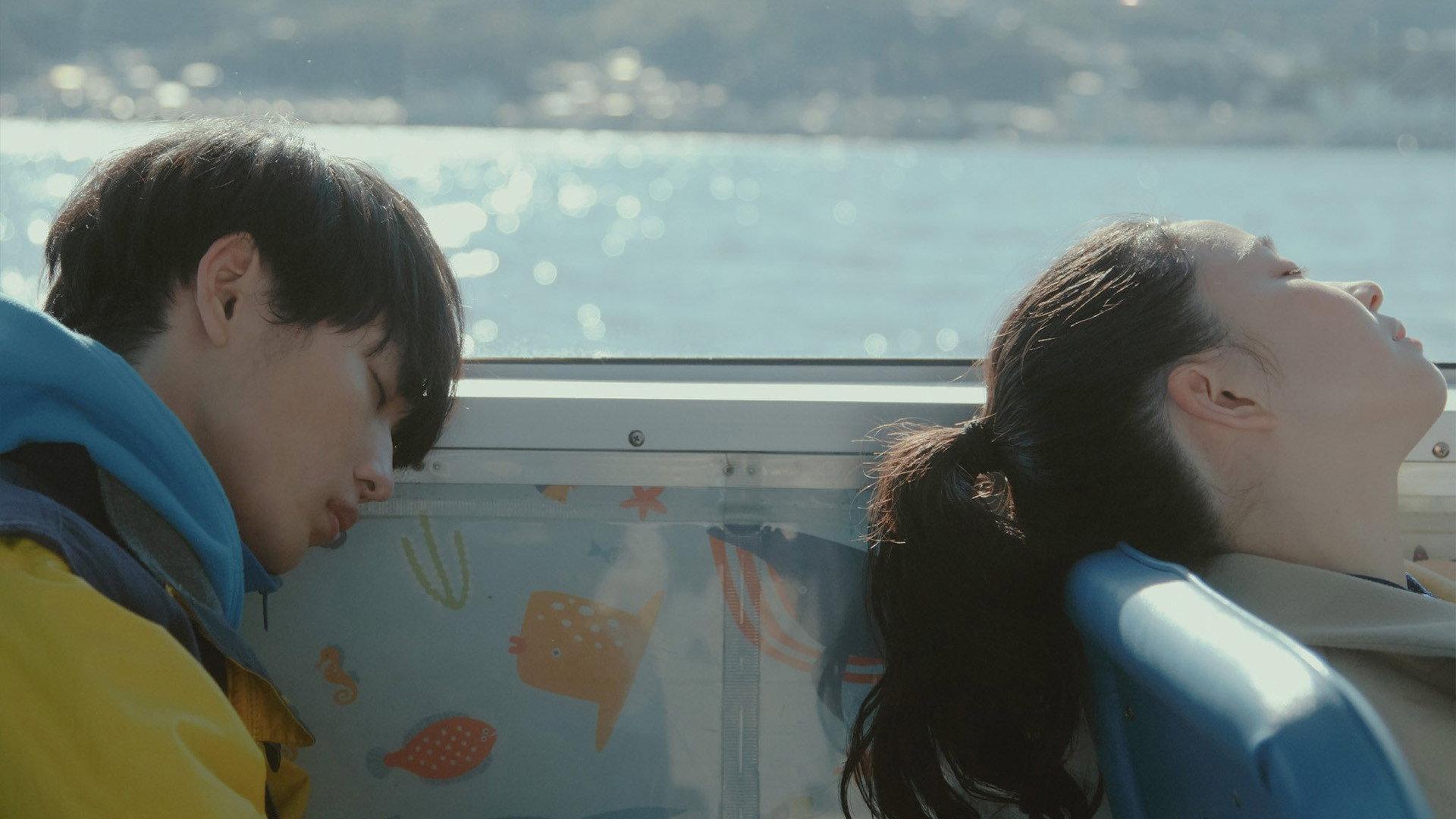 Two Angels, One Midnight Escape 2025 movie scene