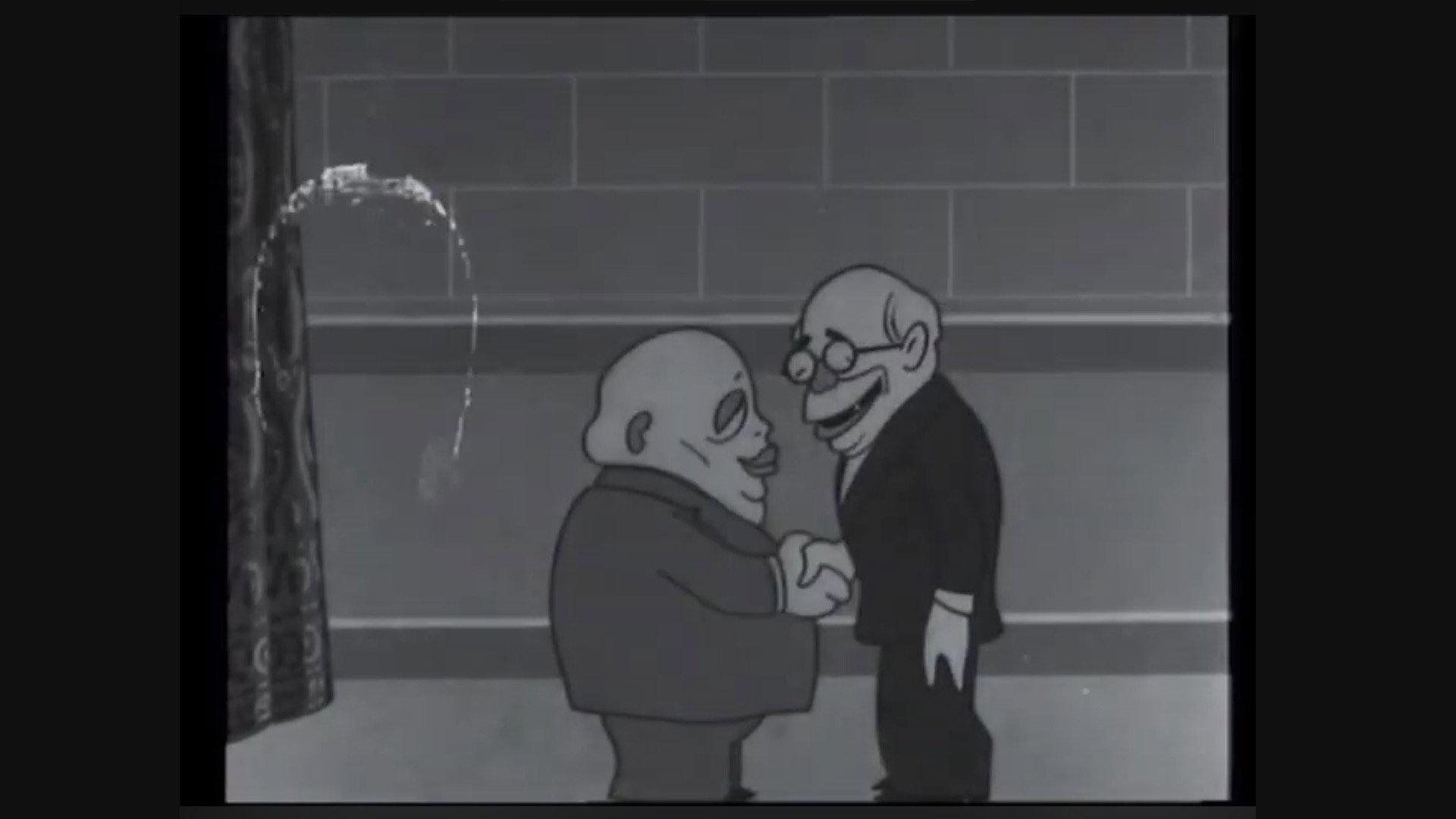 Down the Hallways of the Congress 1932 movie scene
