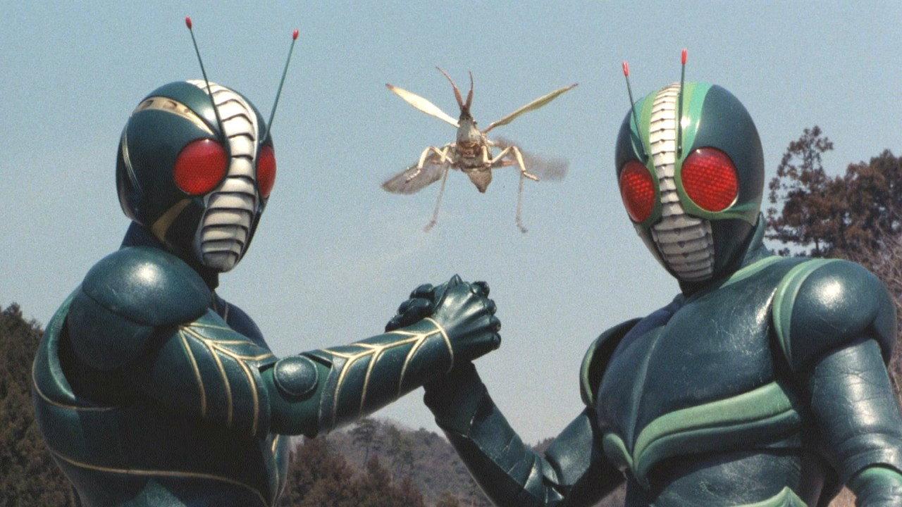 Kamen Rider World 1994 movie scene