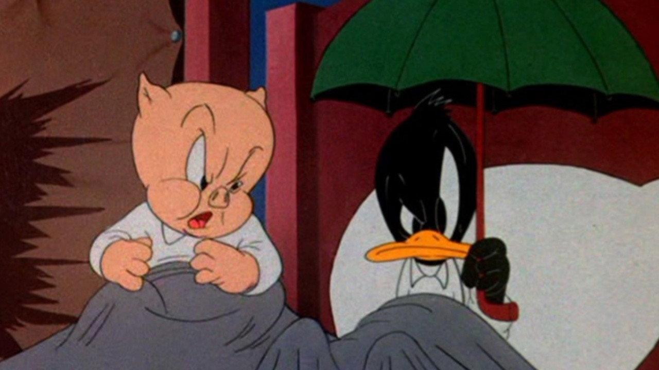 Tick Tock Tuckered 1944 movie scene