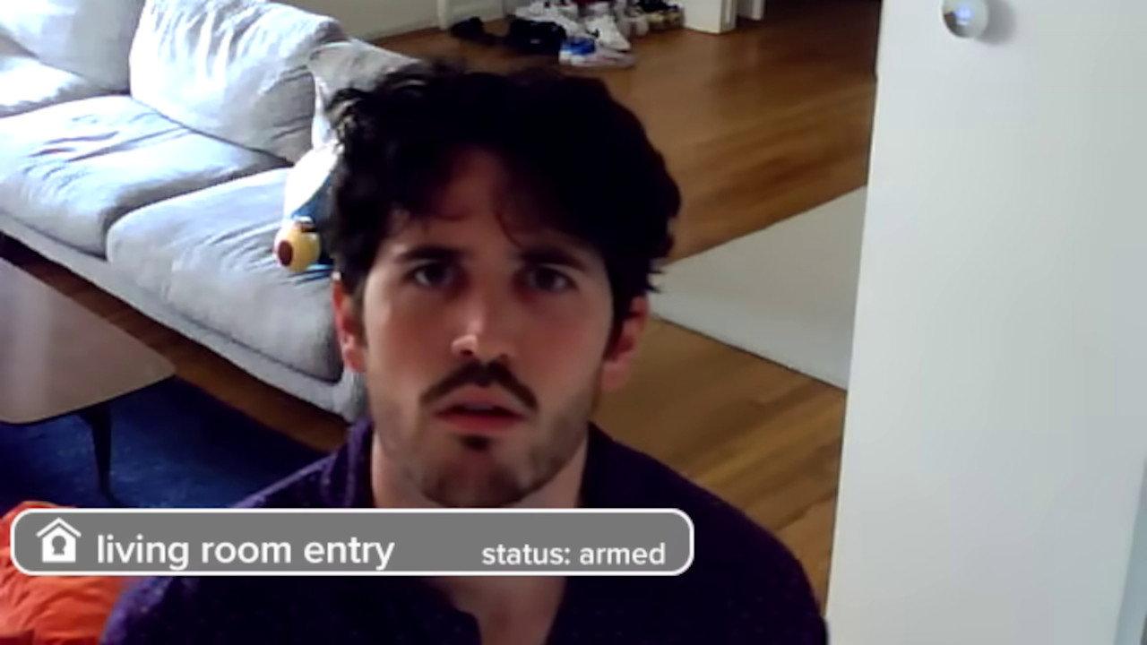 I Tried Indoor Security Cameras 2024 movie scene