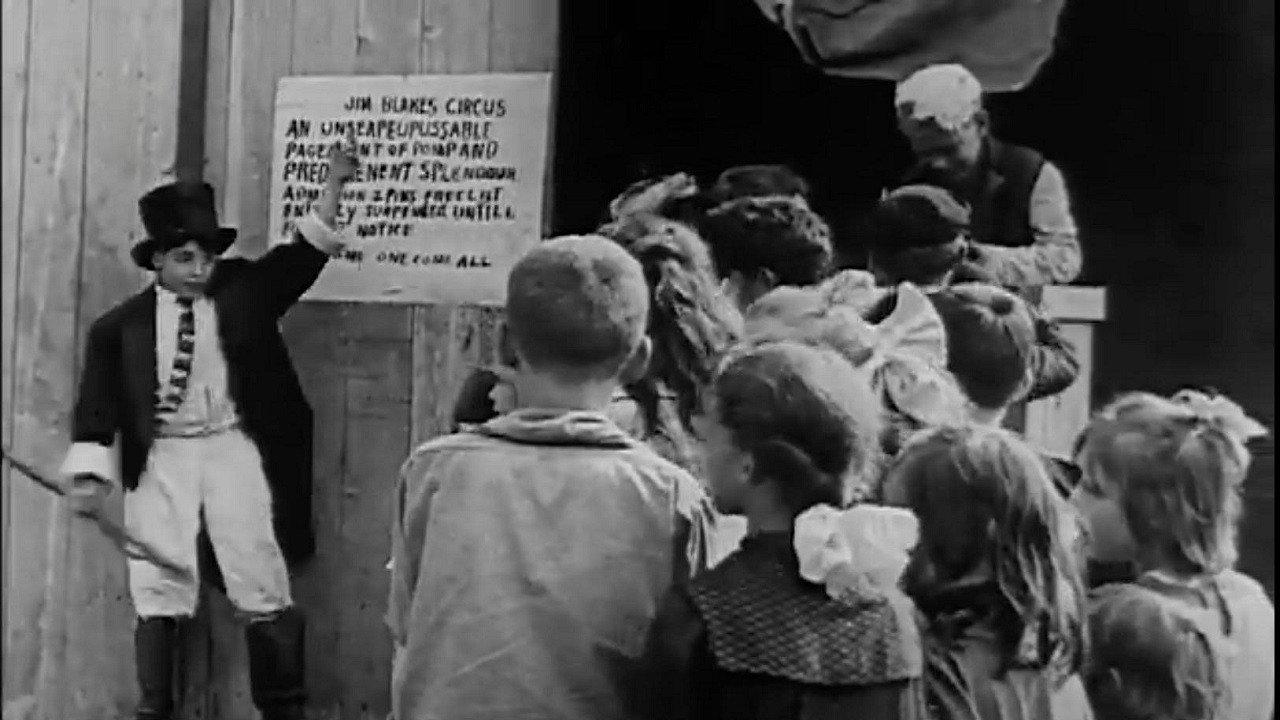 Circus Day 1920 movie scene