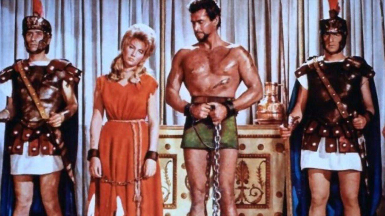 Gladiator of Rome 1962 movie scene