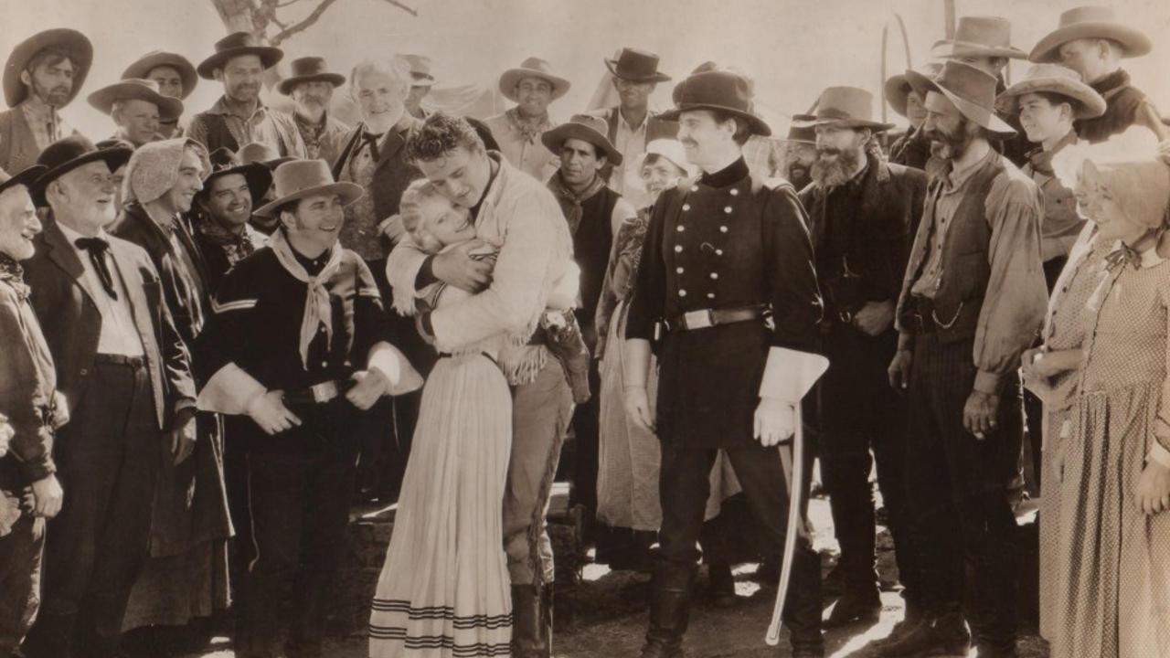 The Telegraph Trail 1933 movie scene