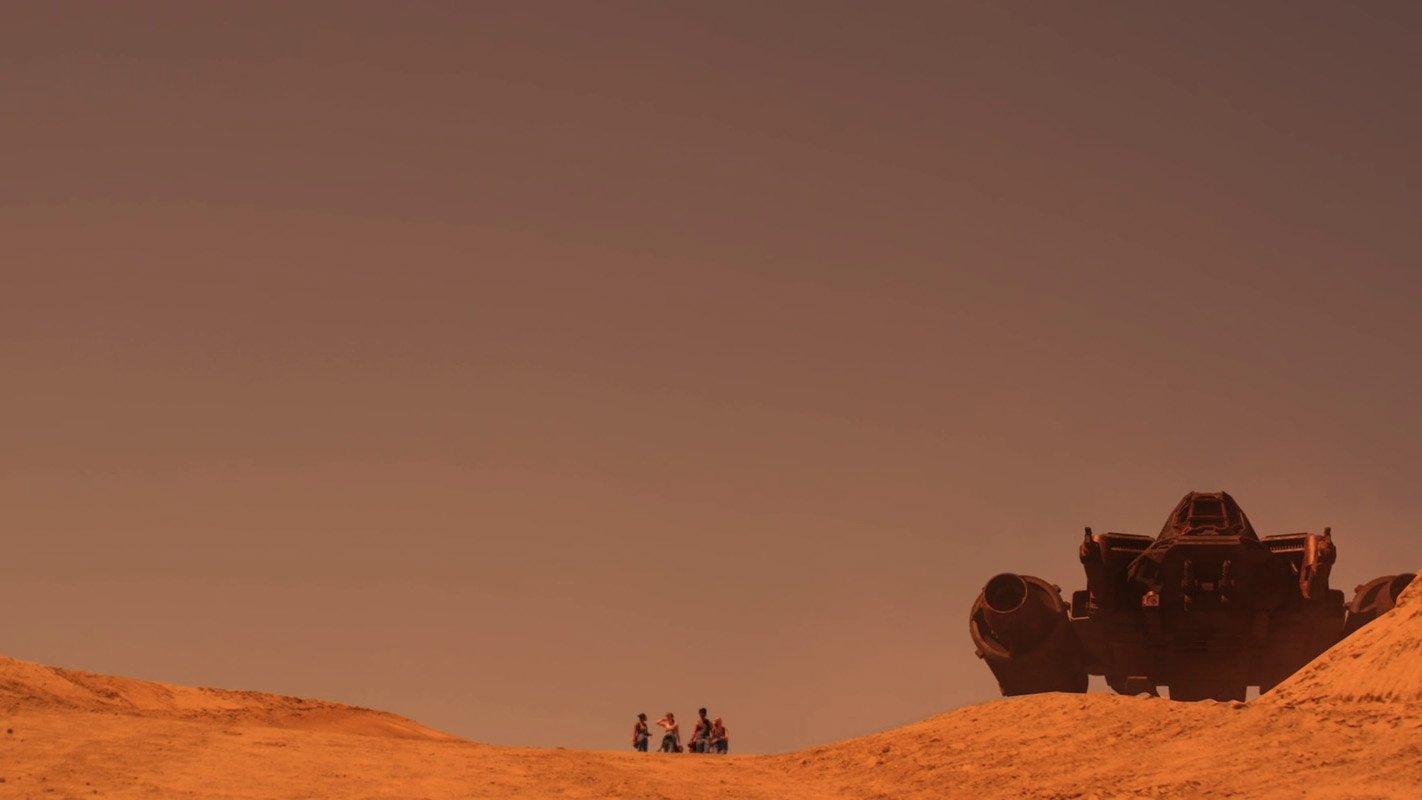 Planet Dune 2021 movie scene