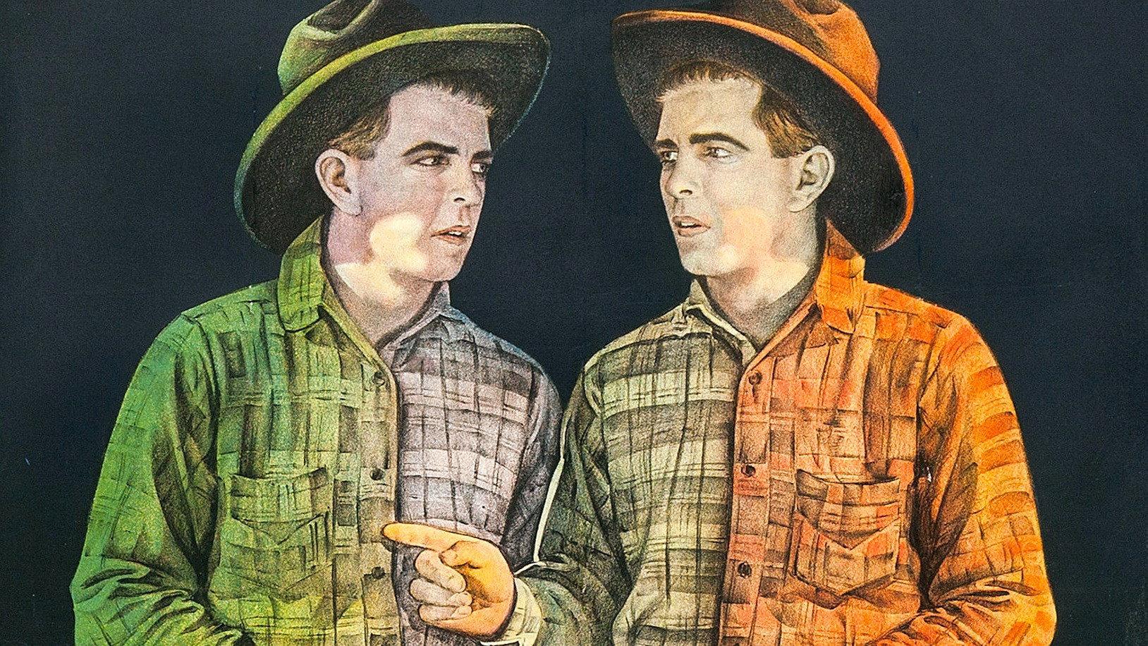 Double Danger 1920 movie scene