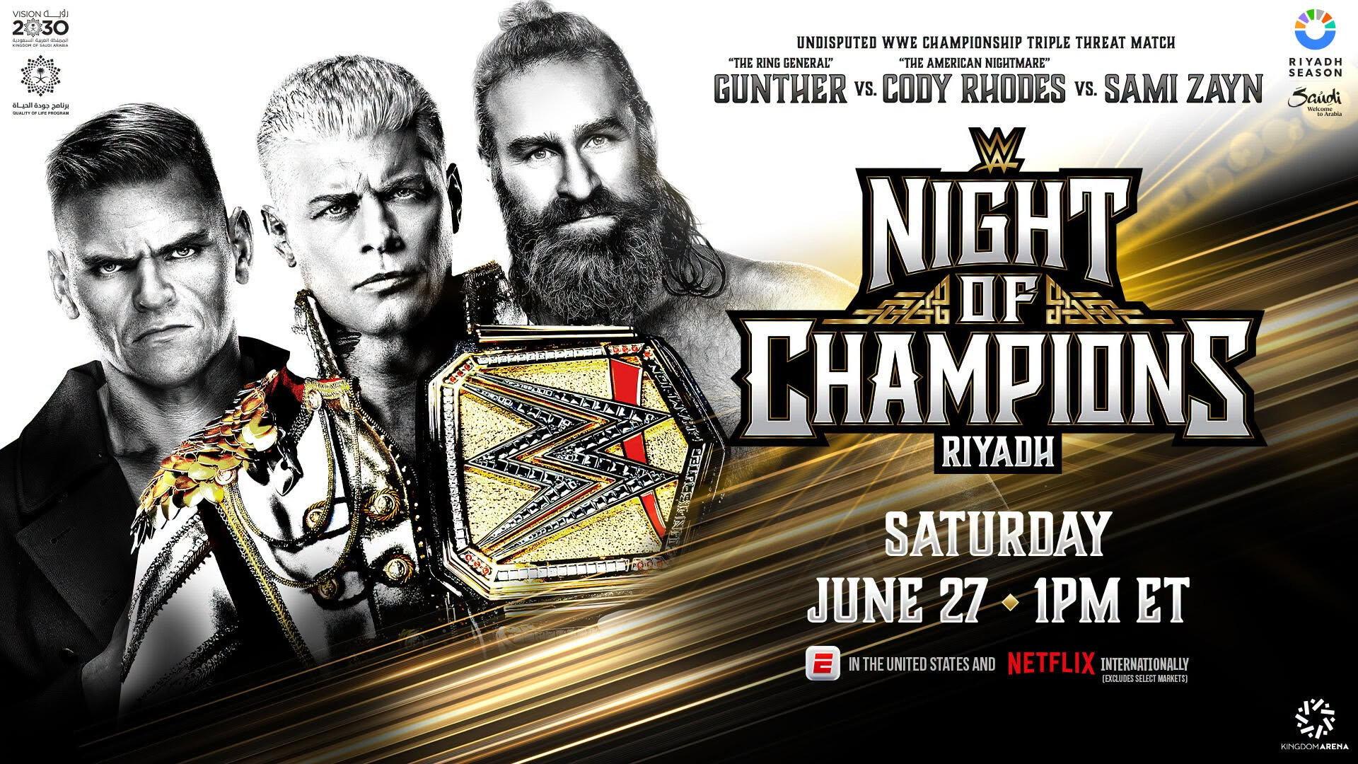 WWE Night of Champions 2026 2026 movie scene
