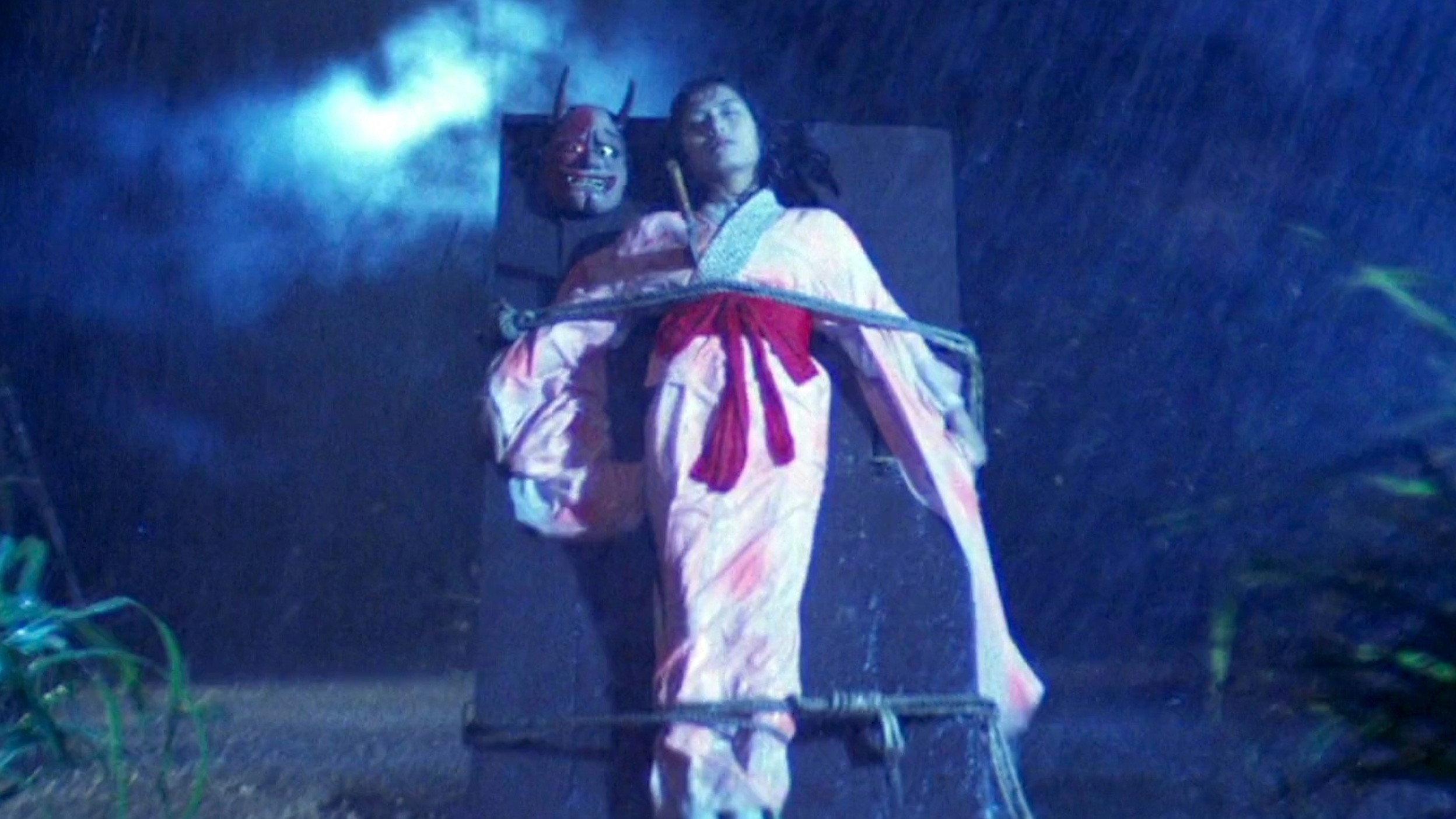 The Tragedy in the Devil-Mask Village 1978 movie scene