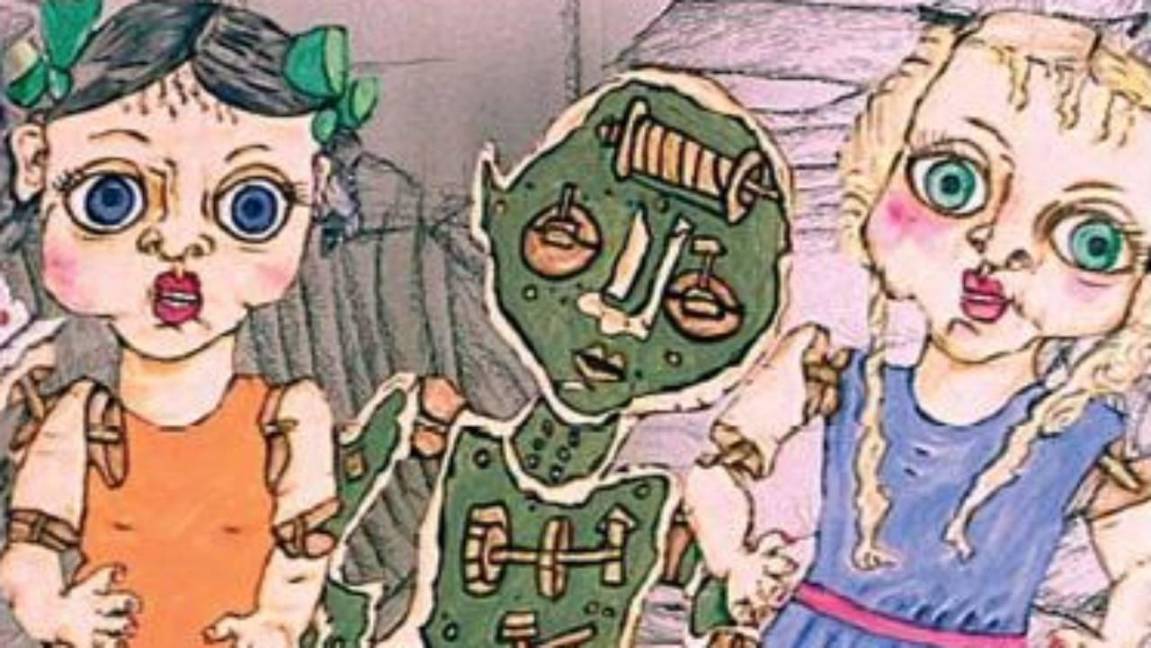 In an Alien Time 2000 movie scene