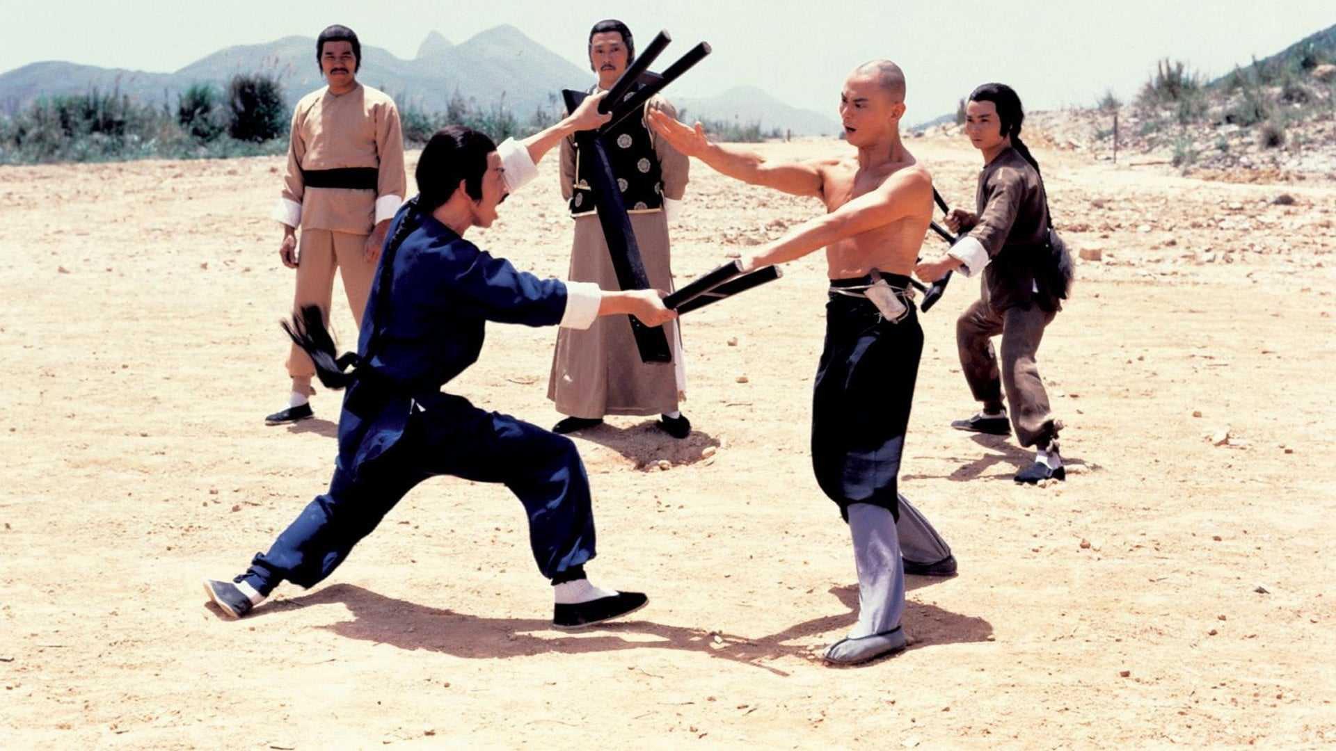 Return to the 36th Chamber 1980 movie scene