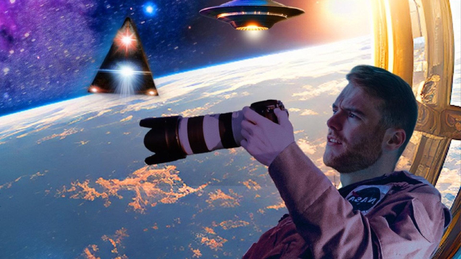 Secret Space UFOs: Fastwalkers 2023 movie scene