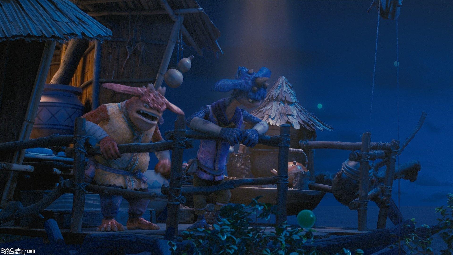 Friends: Naki on Monster Island 2011 movie scene