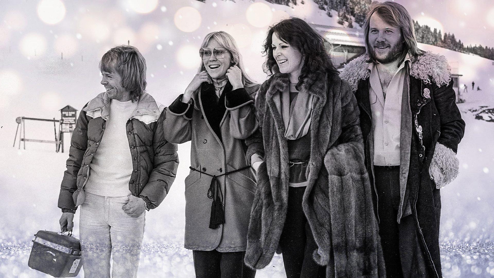 ABBA in Switzerland 1979 movie scene