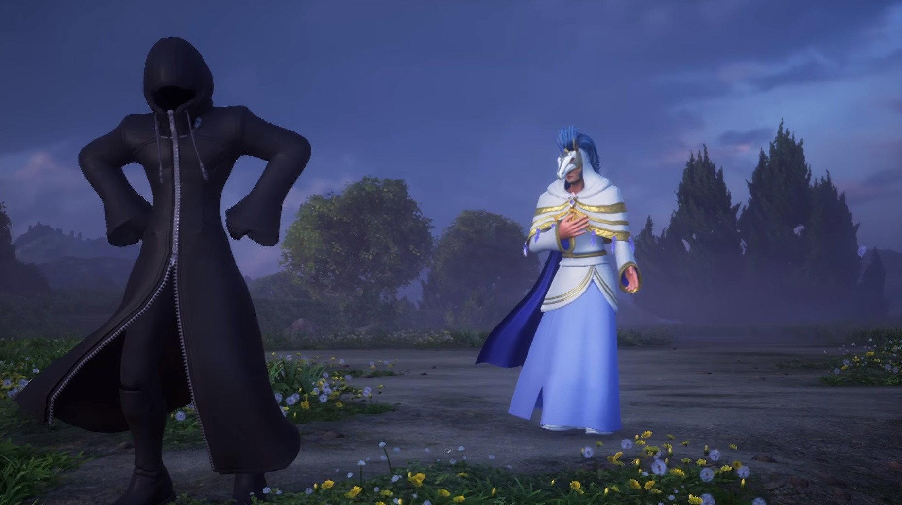 Kingdom Hearts χ Back Cover 2017 movie scene