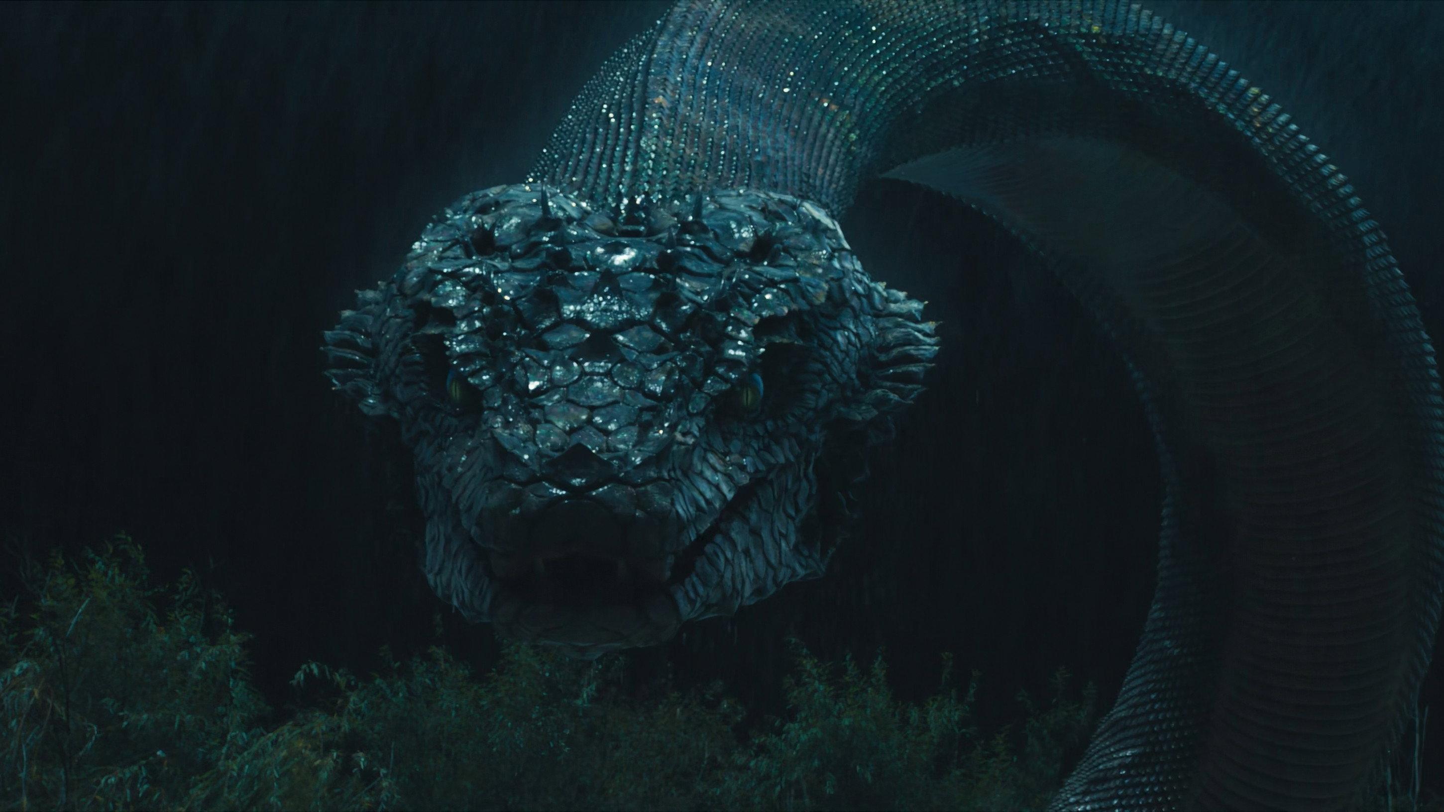 Snake 5: Monster City 2026 movie scene