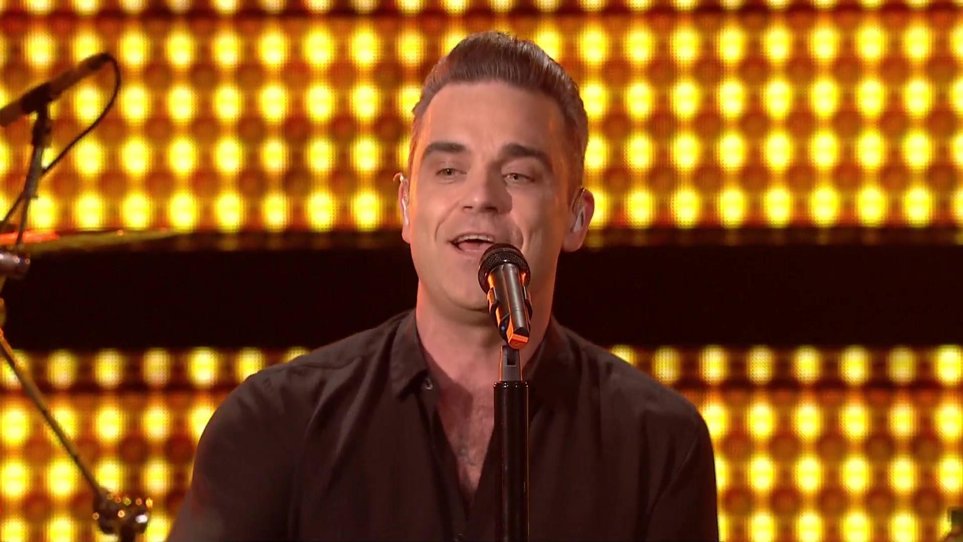 Robbie Williams Rocks Big Ben Live 2017 movie scene