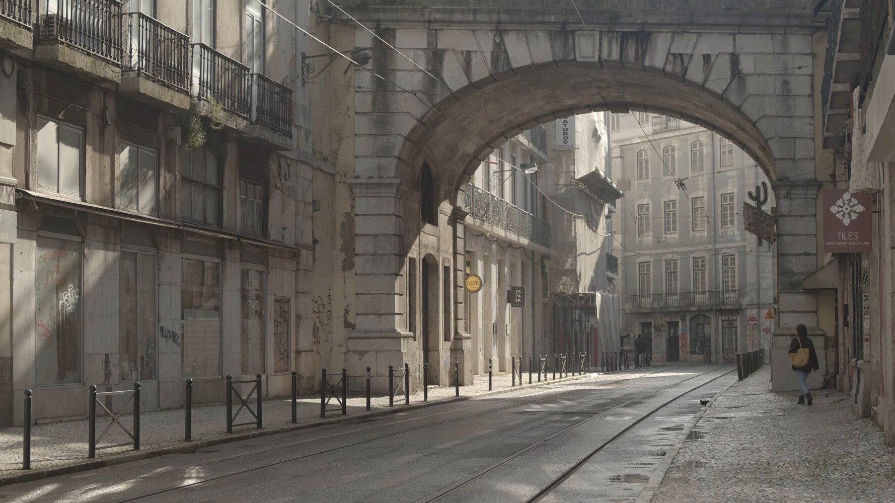 Lisbon, Sad and Happy City 2022 movie scene