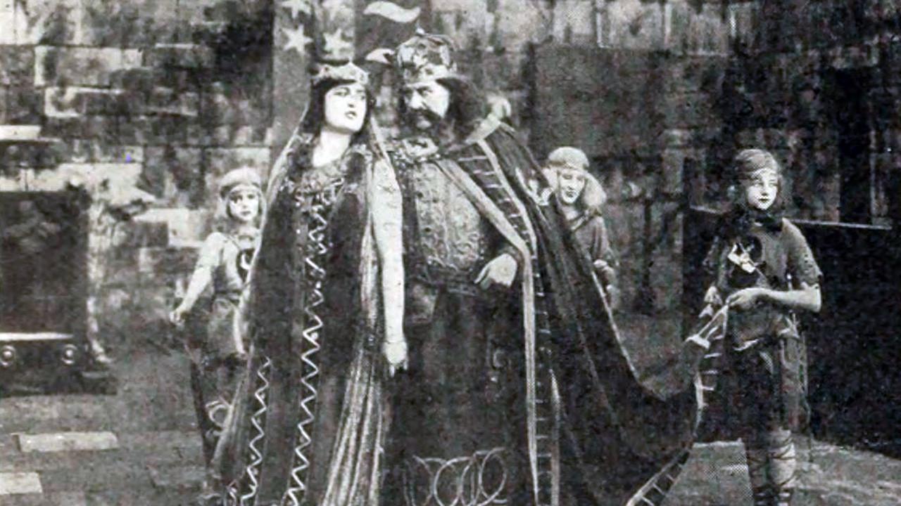 Macbeth 1916 movie scene