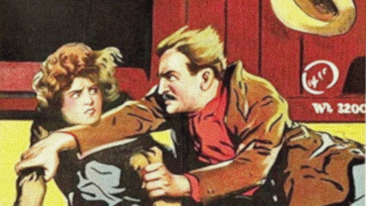 The Railroad Raiders 1917 movie scene