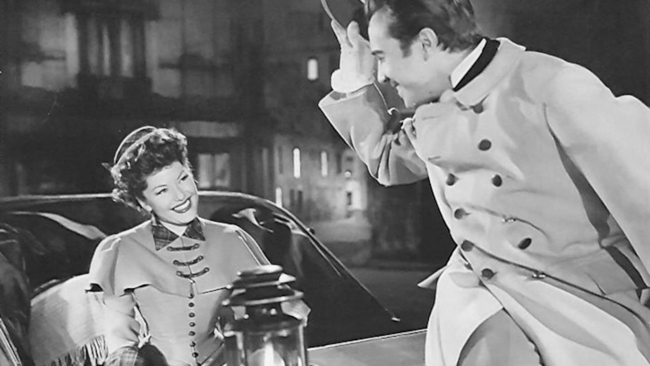 It's the Paris Life 1954 movie scene