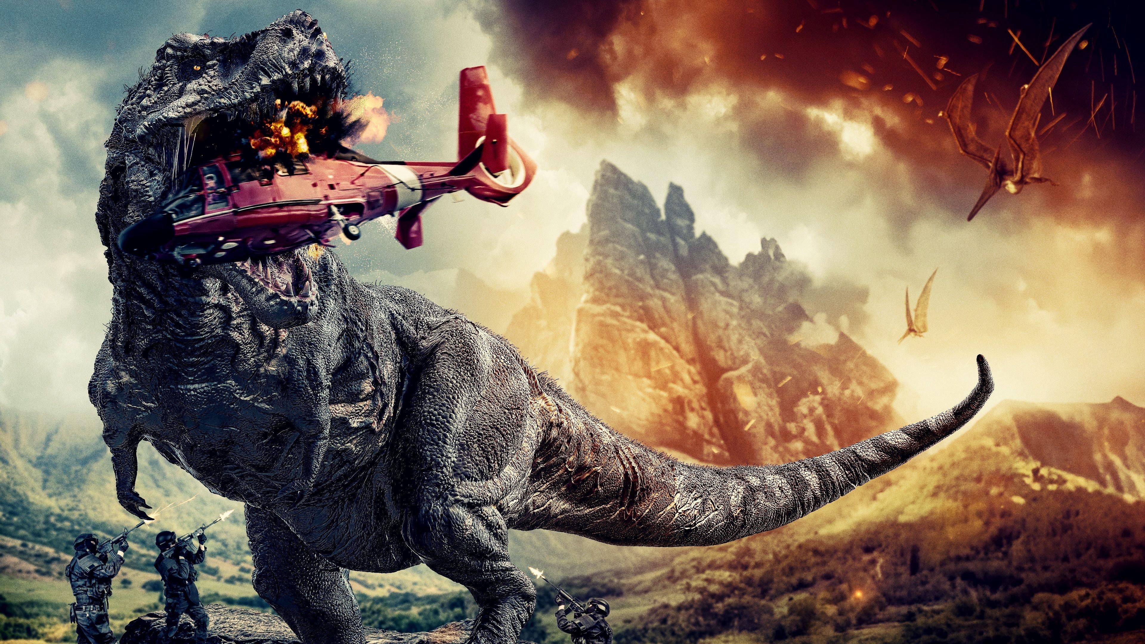 Jurassic Triangle 2024 movie scene