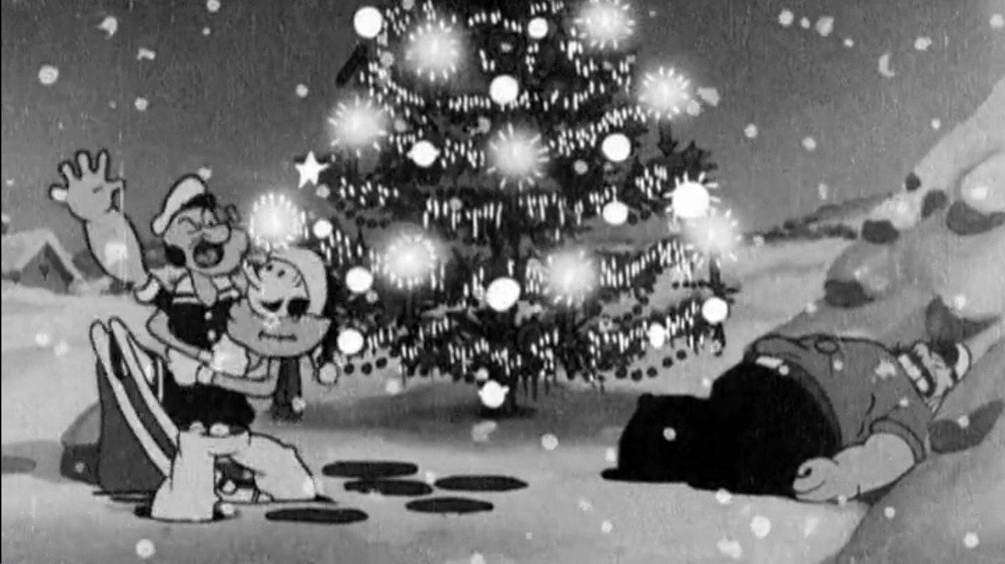 Seasin's Greetinks! 1933 movie scene