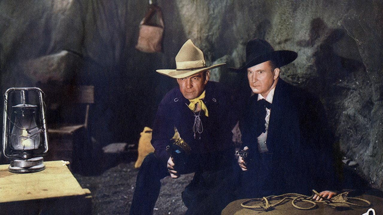 West of the Law 1942 movie scene