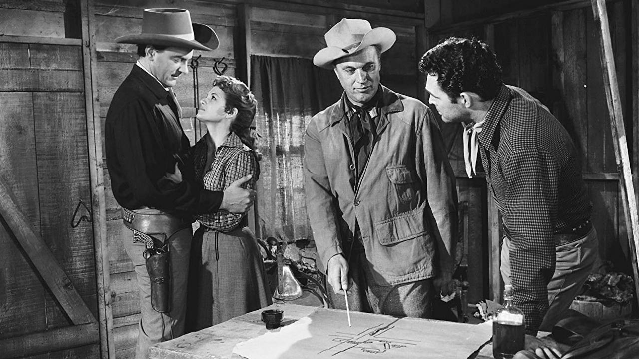 Gun the Man Down 1956 movie scene