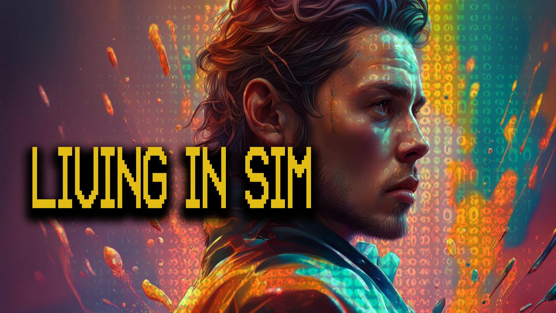 Living in Sim 2023 movie scene