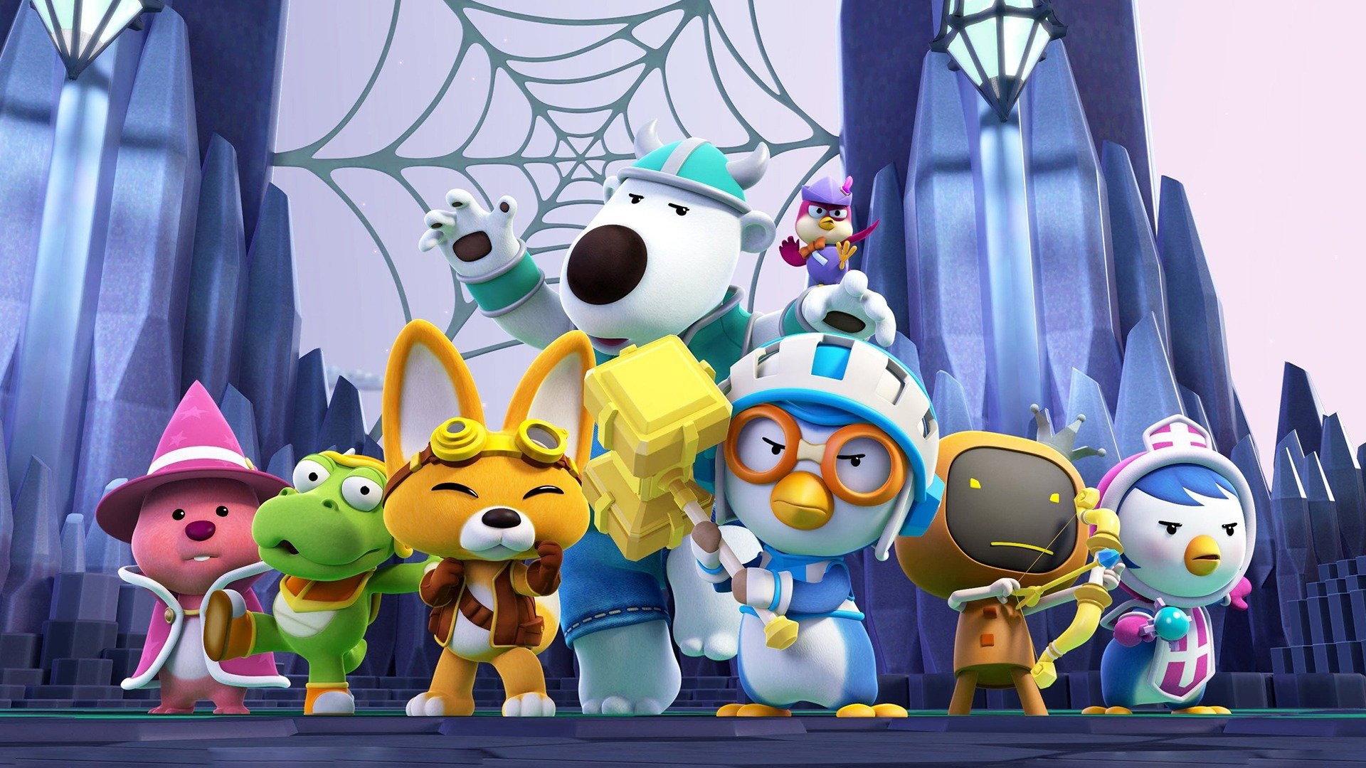 Pororo: Cyberspace Adventure 2015 movie scene