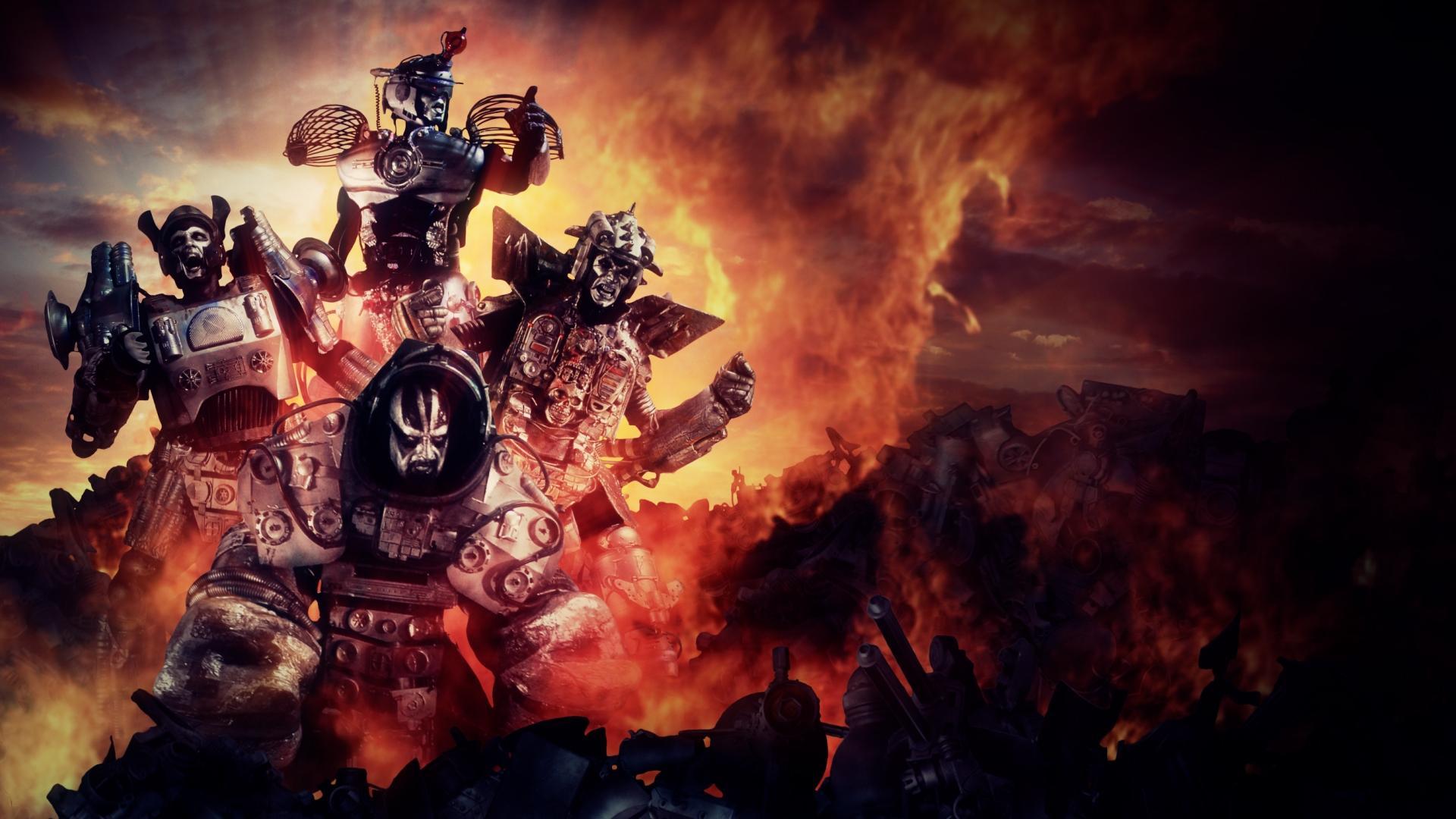 The Killer Robots! Crash and Burn 2016 movie scene