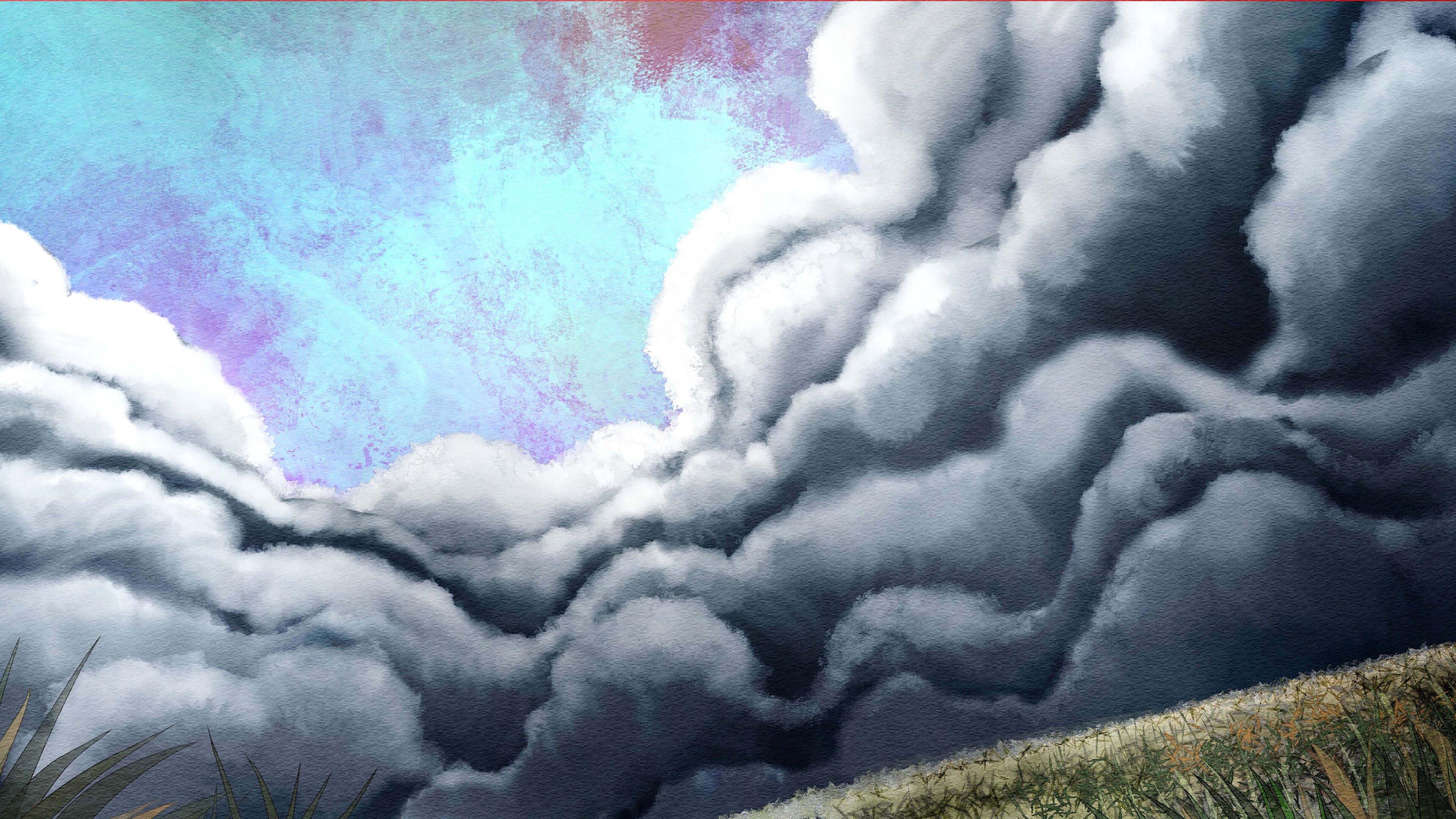 The Farmer and the Lightning Storm 2021 movie scene