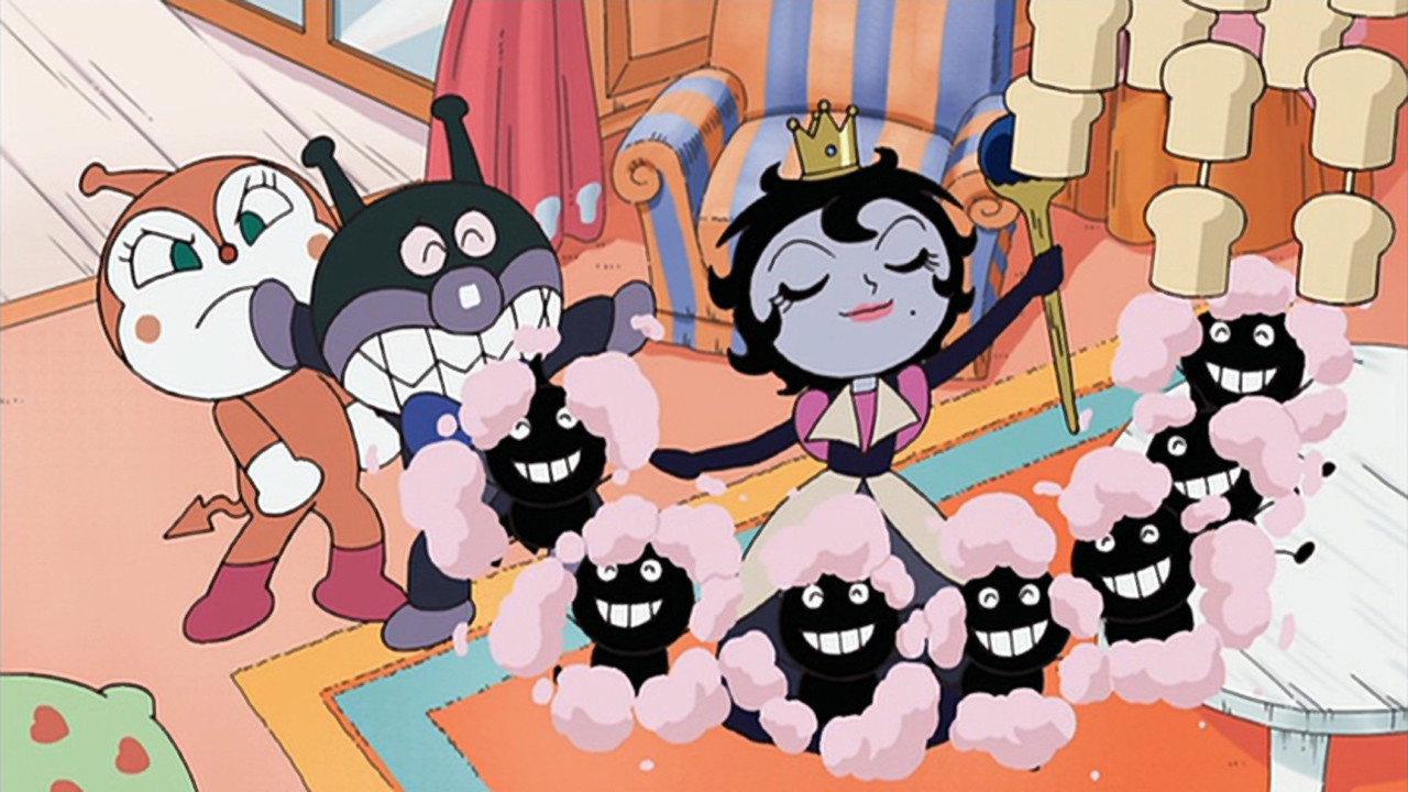 Go! Anpanman: Princess Black-Snow and Popular Baikinman 2005 movie scene