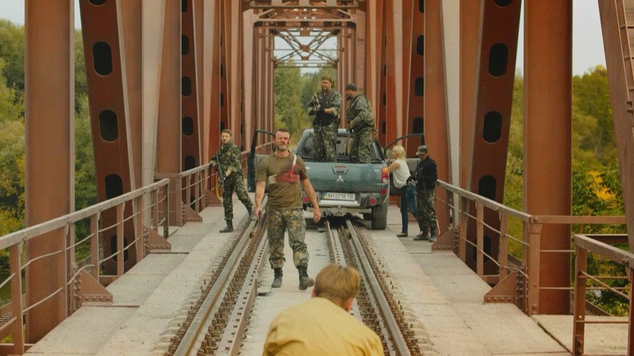 The Narrow Bridge 2022 movie scene