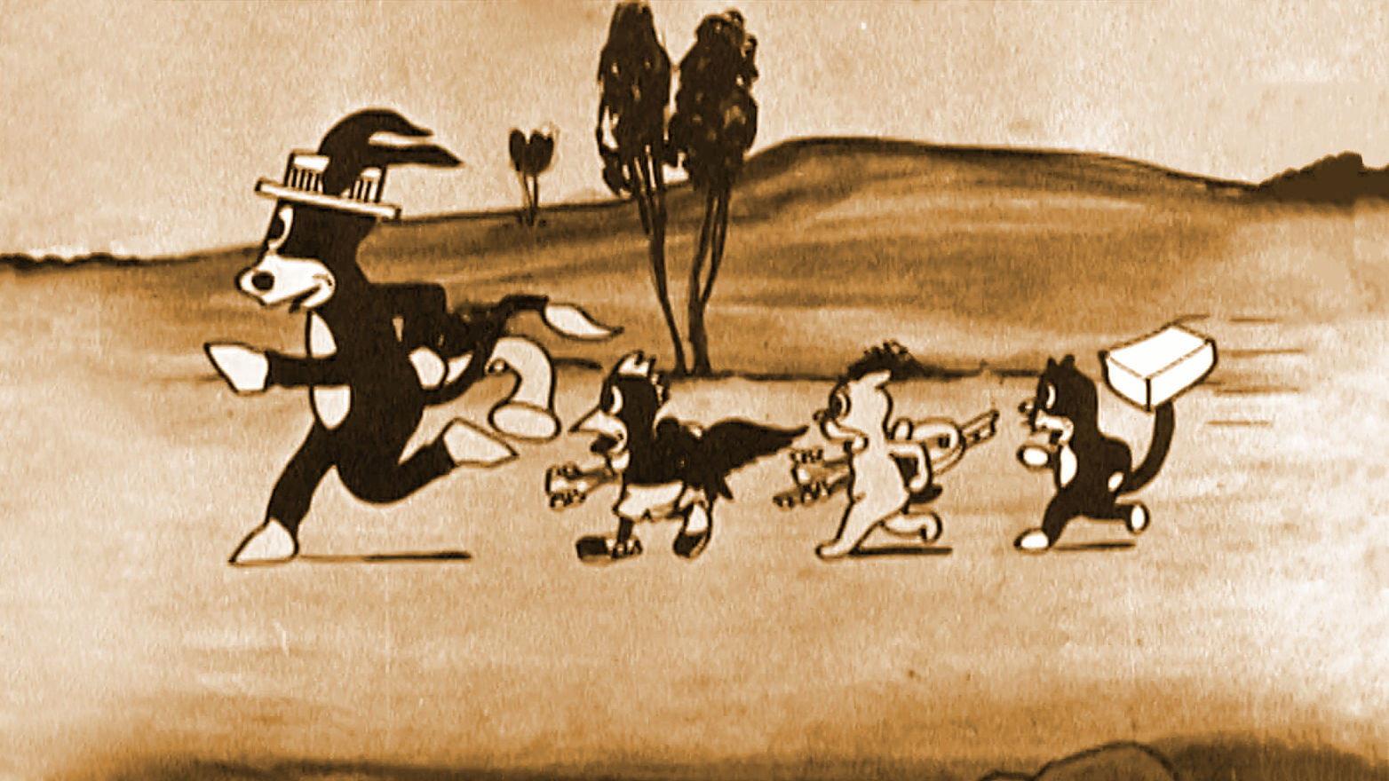 The Four Musicians of Bremen 1922 movie scene