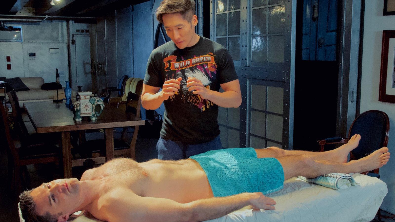 The Unsure Masseur 2021 movie scene