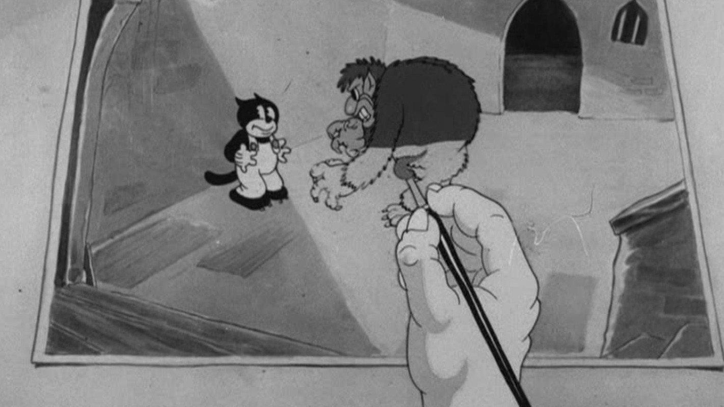 A Cartoonist's Nightmare 1935 movie scene