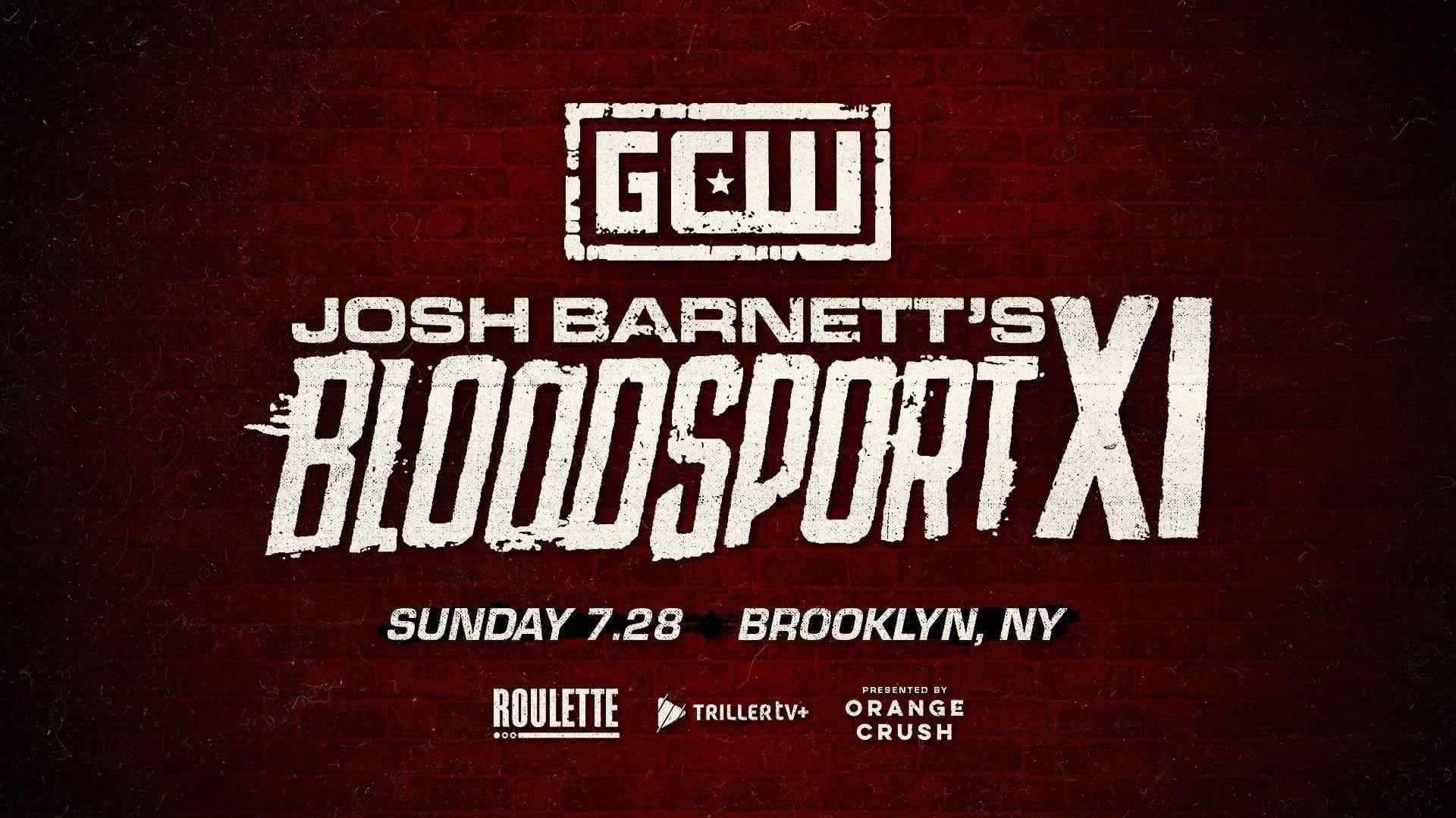 GCW Josh Barnett's Bloodsport XI 2024 movie scene