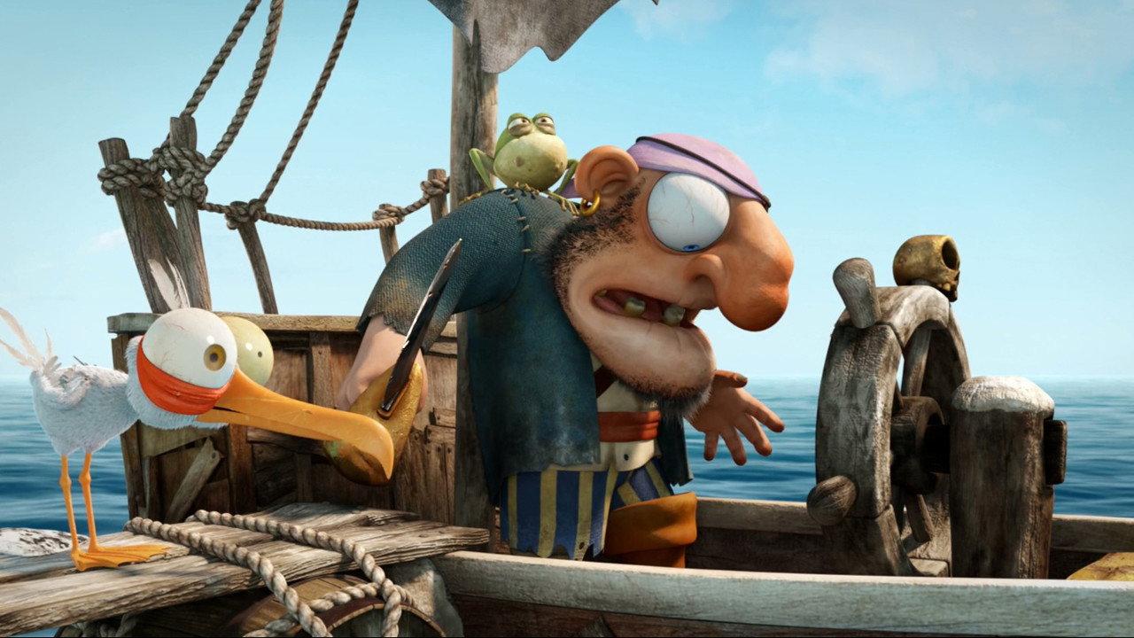 Cap'n Shmelly and the Sperm Whale 2014 movie scene