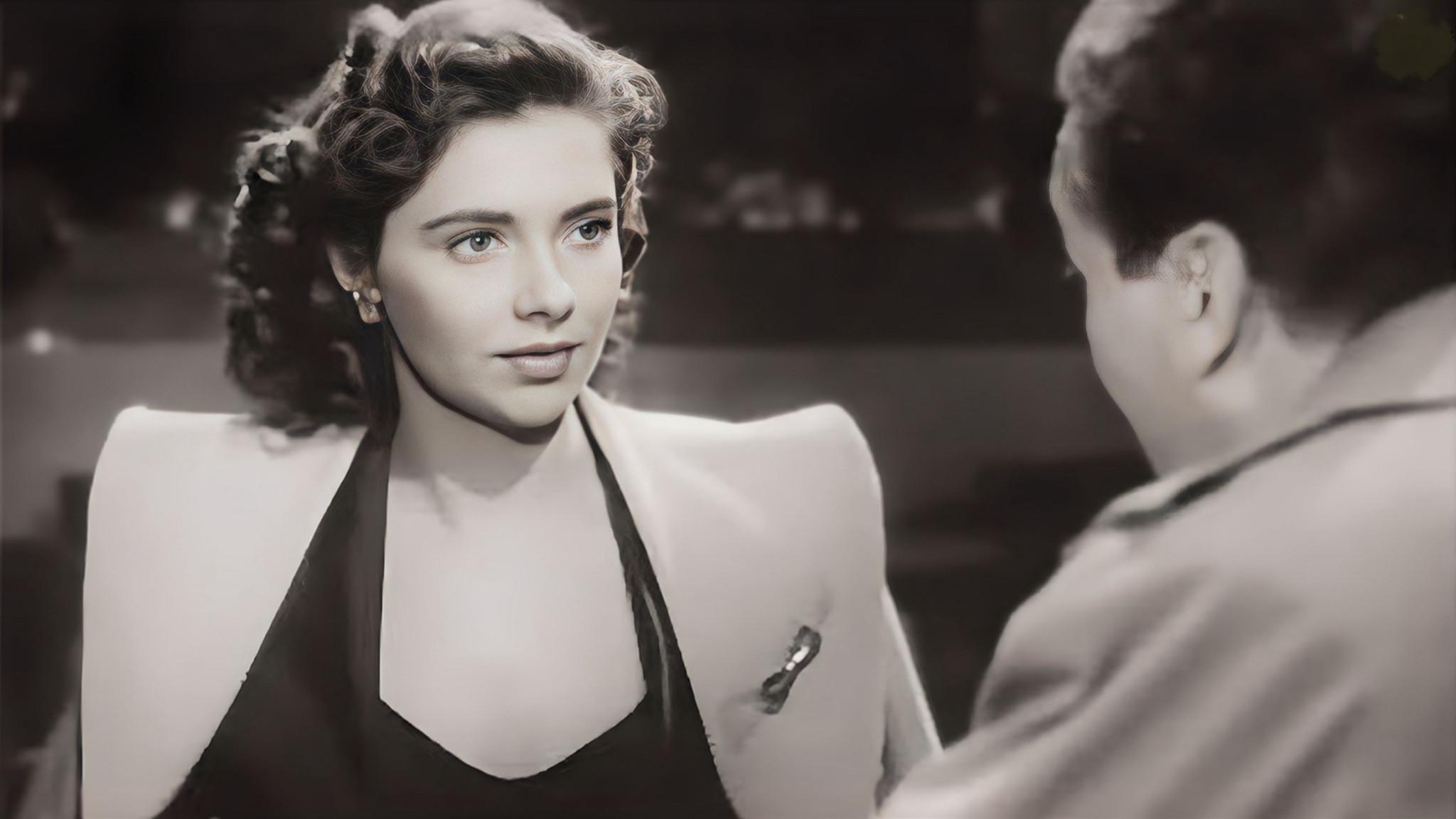 Lady in the Fog 1952 movie scene