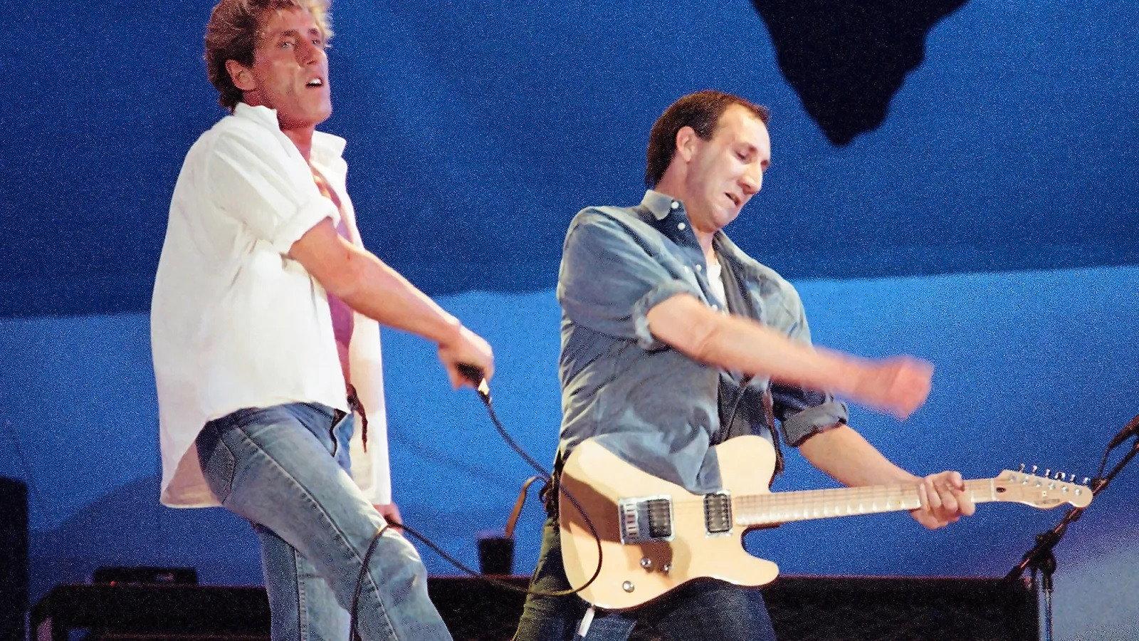 The Who at Live Aid 1985 movie scene